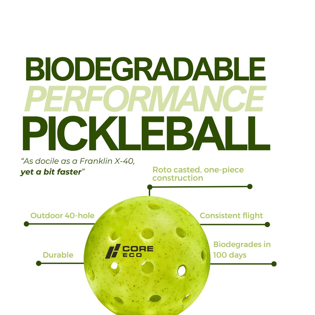 CORE ECO Biodegradable Pickleballs