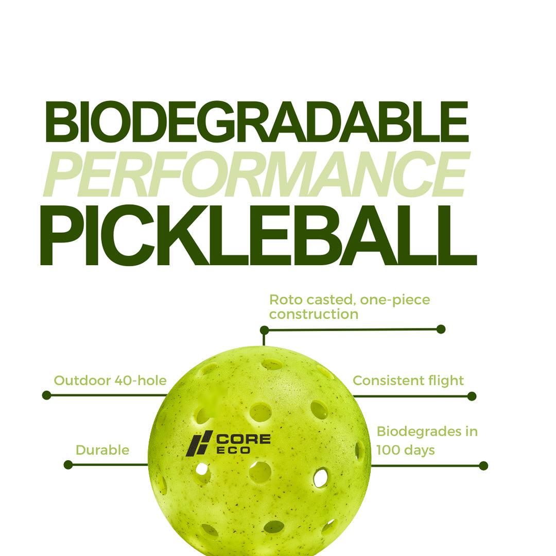 CORE ECO Biodegradable Pickleballs