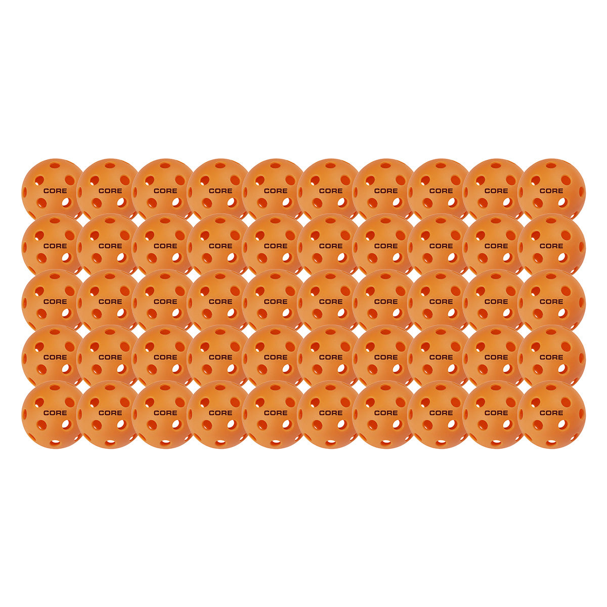 CORE - Indoor Orange 26 Hole Pickleballs - CORE Pickleball