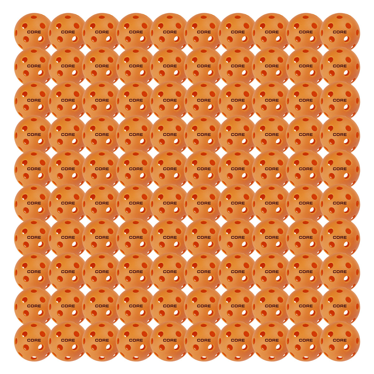 CORE - Indoor Orange 26 Hole Pickleballs - CORE Pickleball