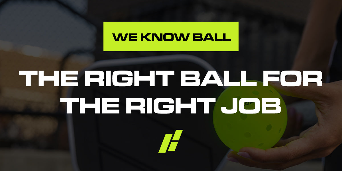 indoor vs outdoor pickleballs