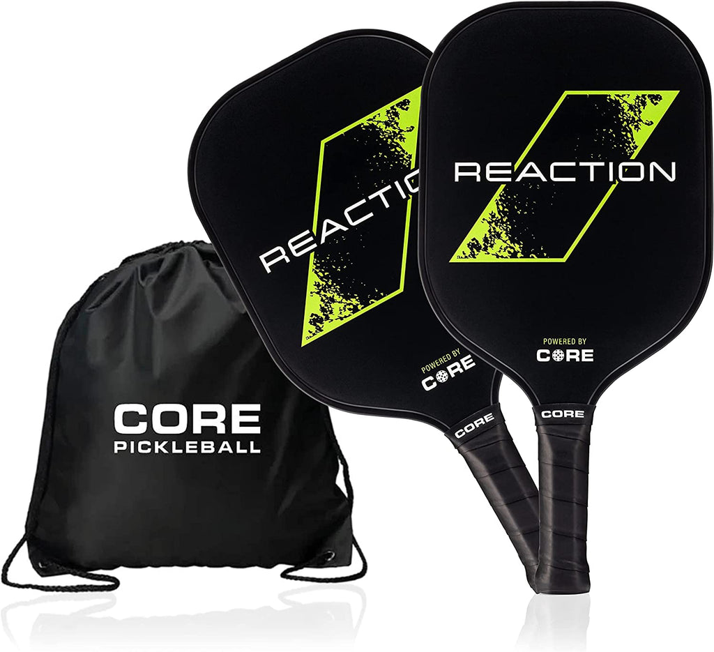 PPR CORE Pickleball Reaction Graphite Pickleball Paddle Set - CORE Pickleball