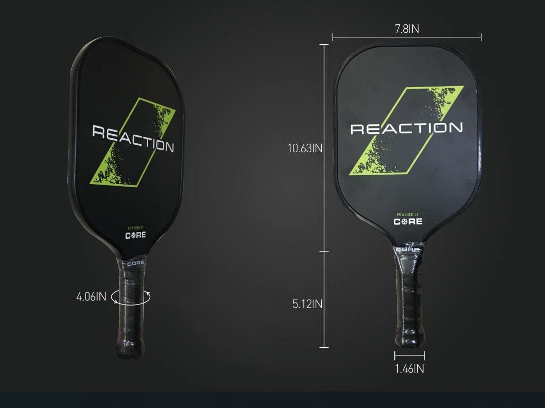 PPR CORE Pickleball Reaction Graphite Pickleball Paddle Set - CORE Pickleball