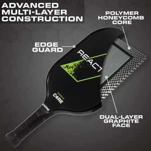 CORE-PADDLE-1X Reaction Carbon Graphite Paddle