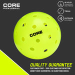 CORE Pickleball Outdoor - Fast and Built to Last | USA Pickleball Approved - CORE Pickleball