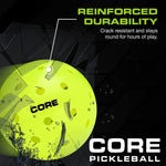 CORE Pickleball Outdoor - Fast and Built to Last | USA Pickleball Approved - CORE Pickleball