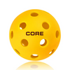 FLASH SALE! **$1 Per Ball** CORE - Indoor Yellow 26 Hole Pickleballs