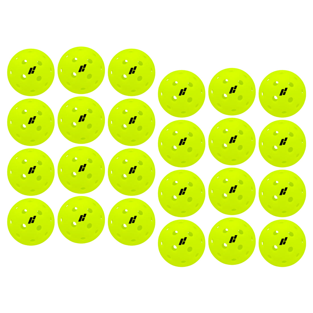 CORE IMPACT Neon 40 Hole Pickleballs - CORE Pickleball