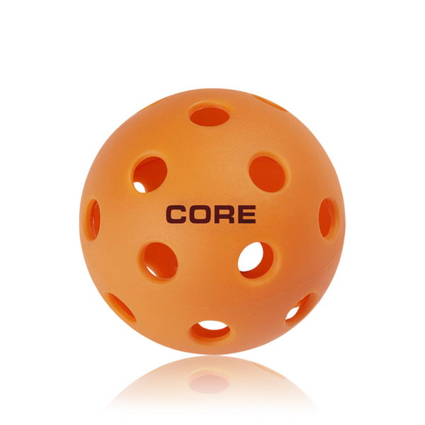 CORE Indoor Pickleballs | Orange | 26 Hole | USAPA Approved