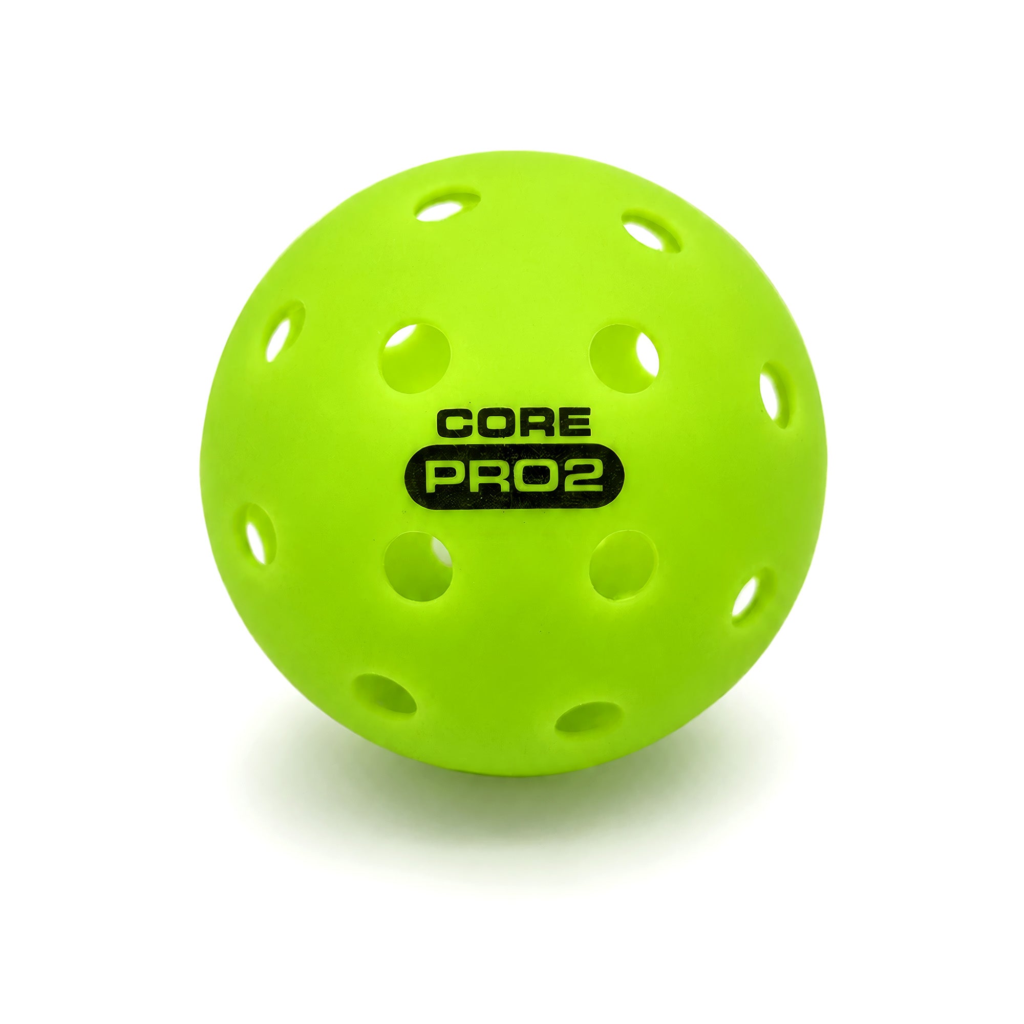 CORE PRO2 Pickleball Balls | 40-Hole Outdoor Textured Lime Green