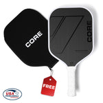 CORE Reaction Pro Pickleball Paddle | T700 Carbon Fiber Surface | MX-1000 | 16mm Thickness / Two Paddles - CORE Pickleball