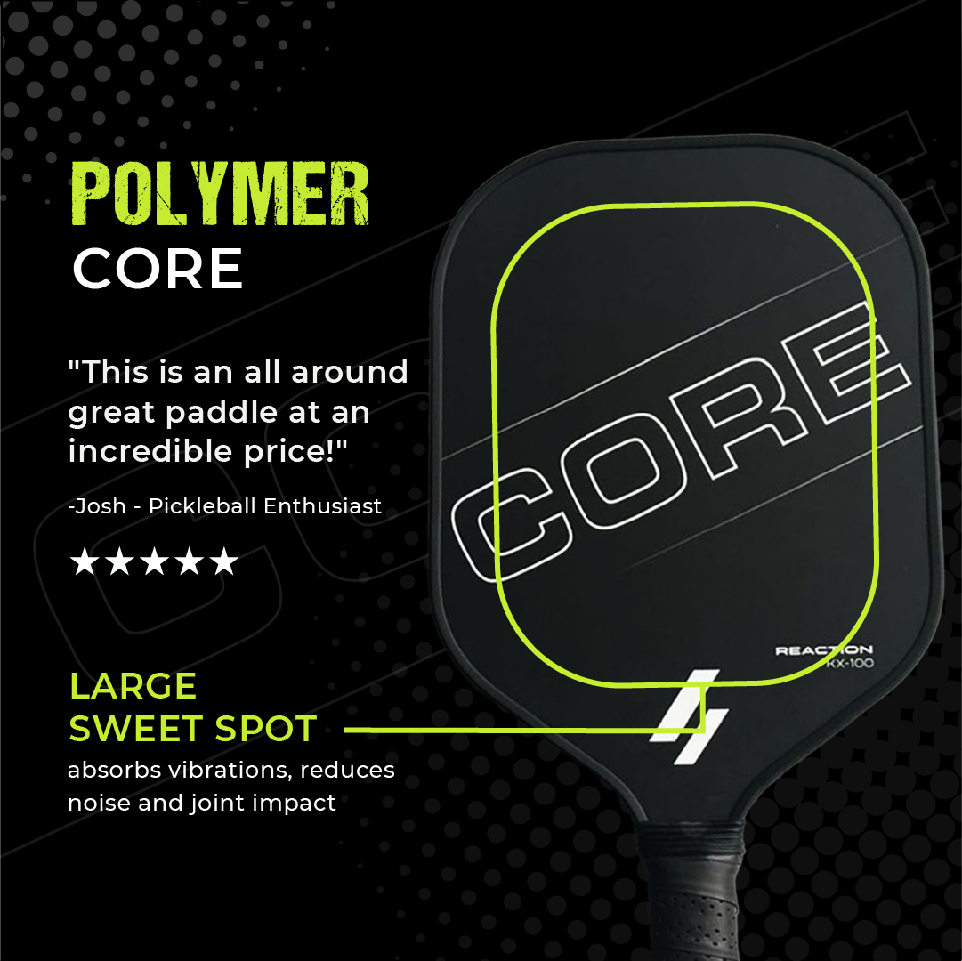 CORE REACTION KX-100 Paddle - CORE Pickleball