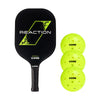 REACTION ENERGY PADDLE by CORE + 3 FREE PICKLEBALLS