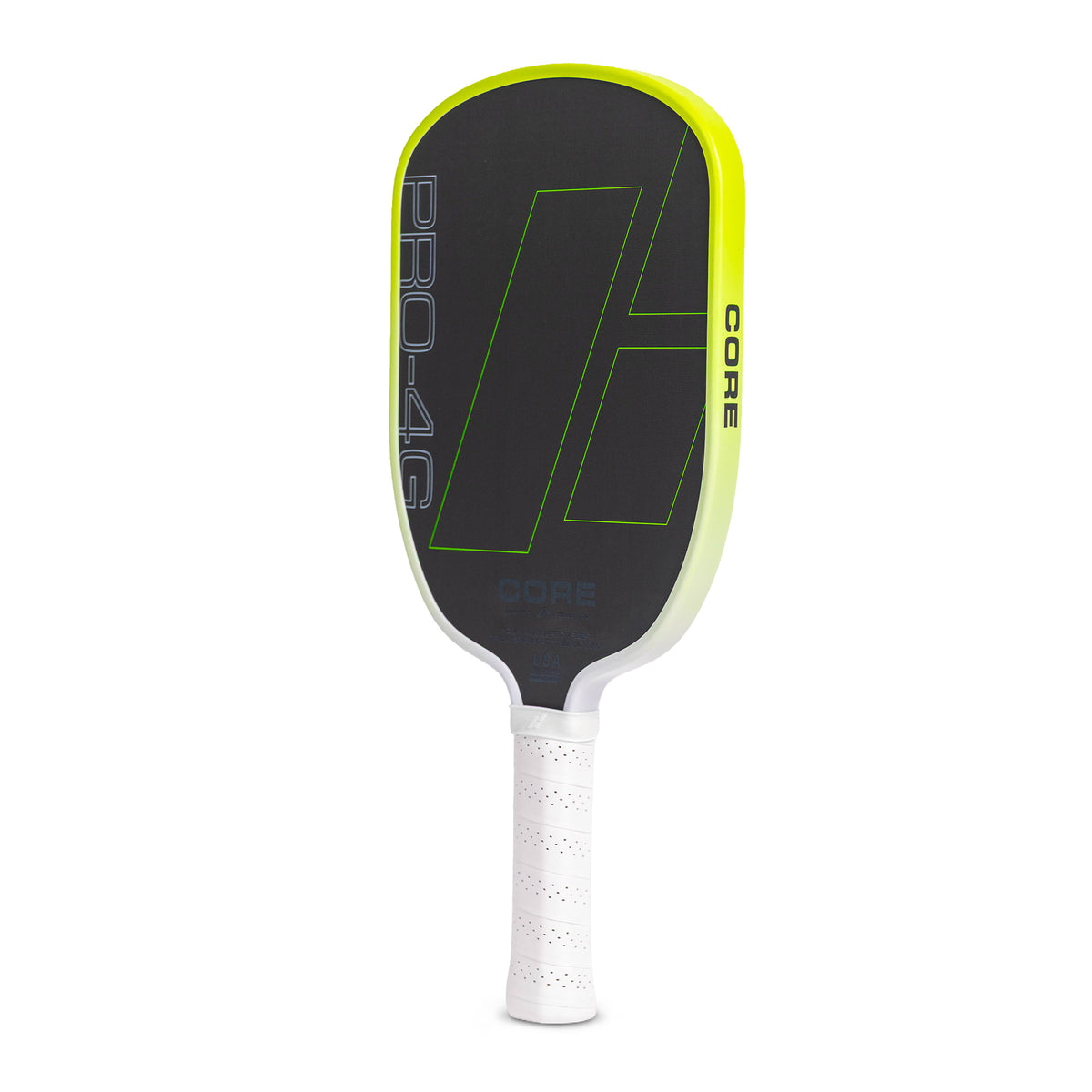 CORE PRO 4G Pickleball Paddle, Classic, angled view