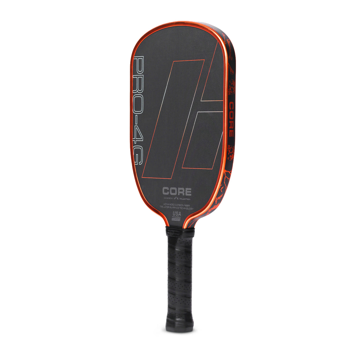 CORE PRO 4G Nightmare Edition Pickleball Paddle, angled view