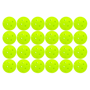 FLASH SALE! **$1 Per Ball** CORE Indoor Neon Green 26 Hole Pickleballs