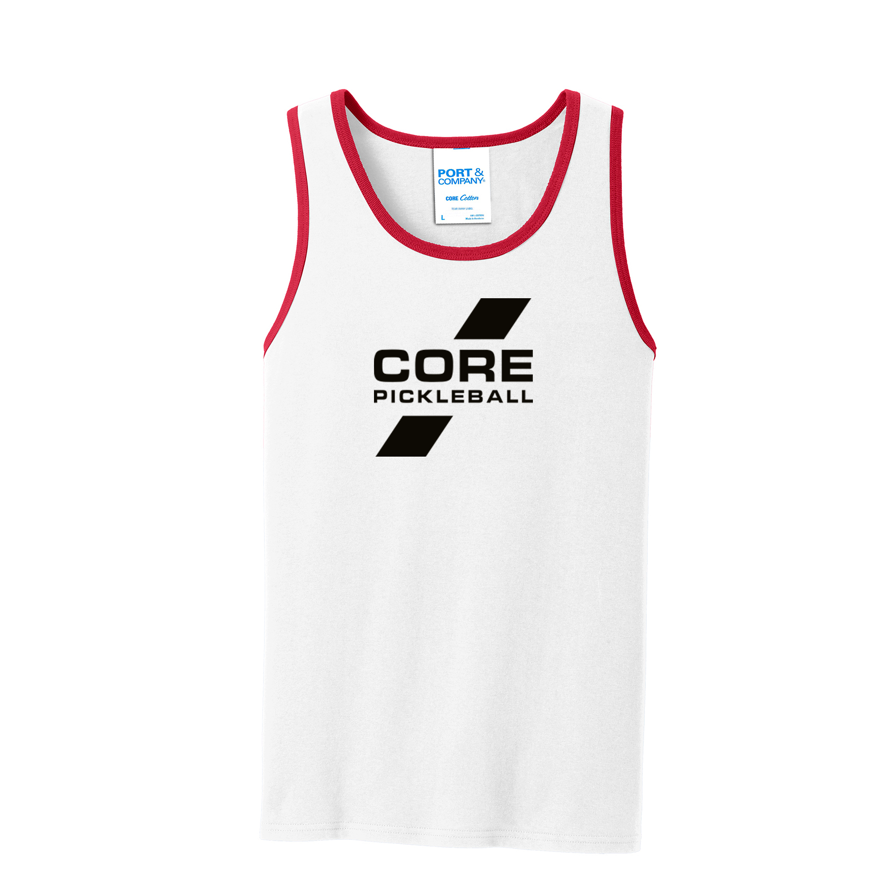 Mens Core Pickleball Cotton Tank Top - CORE Pickleball