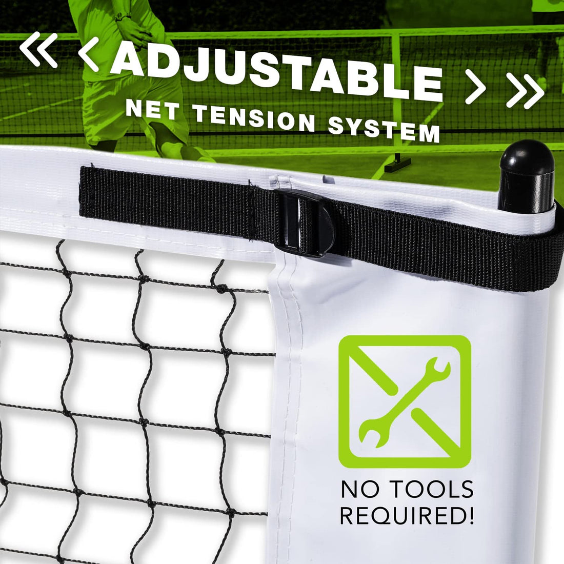 Regulation Size Portable Pickleball Net System - CORE Pickleball