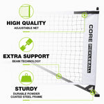Regulation Size Portable Pickleball Net System - CORE Pickleball