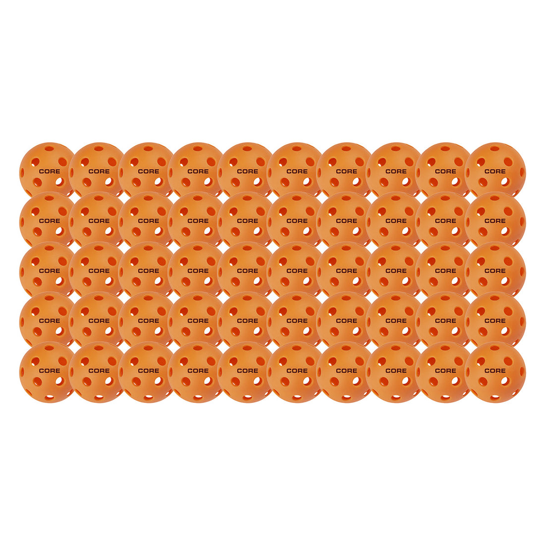 CORE - Indoor Orange 26 Hole Pickleballs - CORE Pickleball