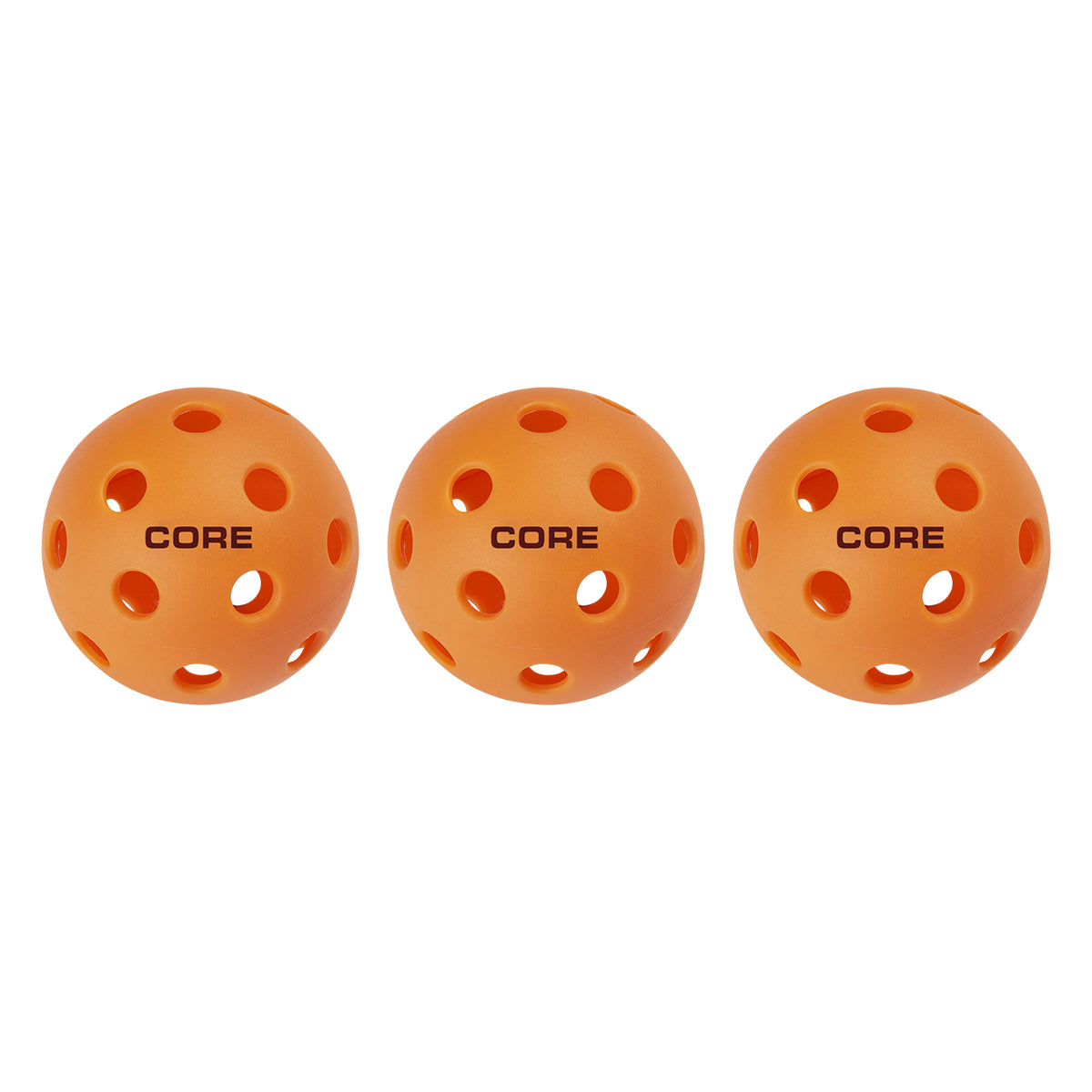 CORE - Indoor Orange 26 Hole Pickleballs - CORE Pickleball