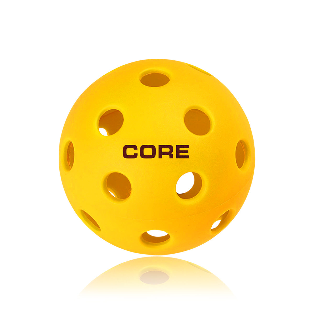 CORE - Indoor Yellow 26 Hole Pickleballs - CORE Pickleball