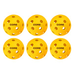 CORE - Indoor Yellow 26 Hole Pickleballs - CORE Pickleball