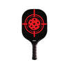 TRUEAIMRED True Aim Carbon Fiber Paddle (Black/Red) - CORE Pickleball